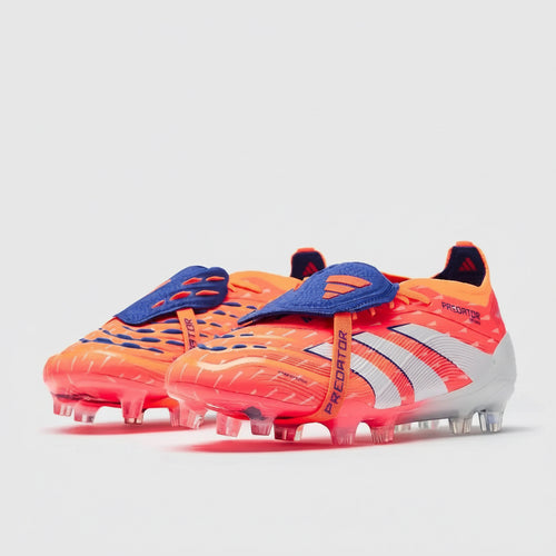 Adidas Predator Elite Fold-over Tongue FG Coral Blaze - Coral/Blanc/Orange