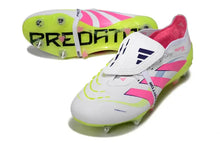 PREDATOR ELITE FOLD-OVER TONGUE SG CELESTIAL VICTORY - BLANC/ROSE/VERT