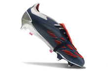 Predator Elite Fold-over Tongue SG Roteiro - Argenté/Bleu marine/Rouge ÉDITION LIMITÉE