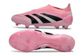 Crampons Predator Elite Laceless FG - Rose