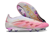 Adidas Predator Elite Laceless FG - Rose/Blanc/Or
