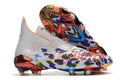 Crampons Predator Freak Laceless Elite FG - Blanc/Noir/Orange ÉDITION LIMITÉE