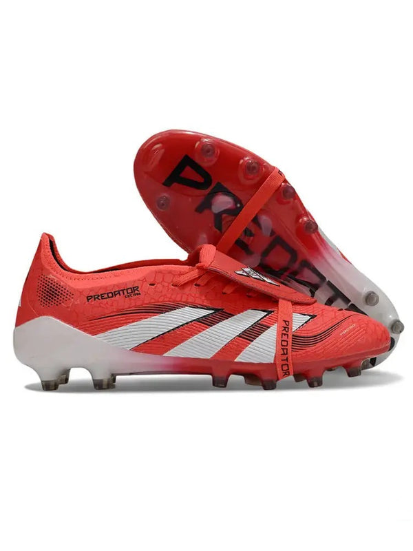Predator Pro Fold-over Tongue AG Pure Victory - Lucid Red/Blanc/Noir