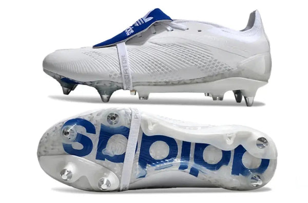 Predator Elite Elite Tongue SG - Blanc/Bleu
