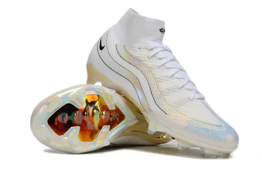 Crampons Superfly 10 Air Max 95 Elite FG Full White - Blanc