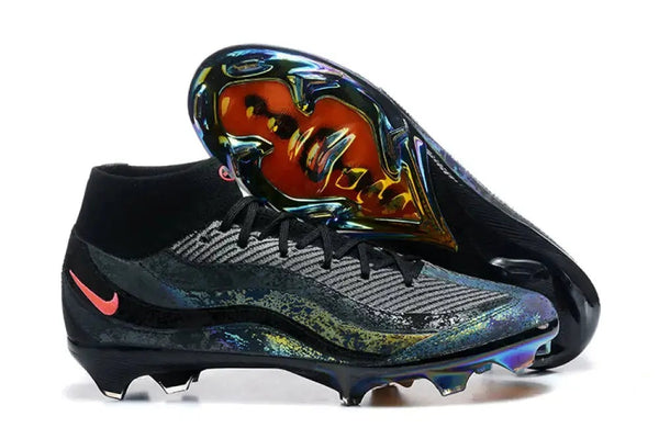 Superfly 10 Air Max 95 FG - Noir/Solar Red