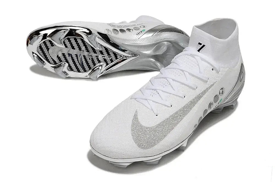 Crampons Superfly 10 Elite FG Trophy The Best - Blanc/Argent