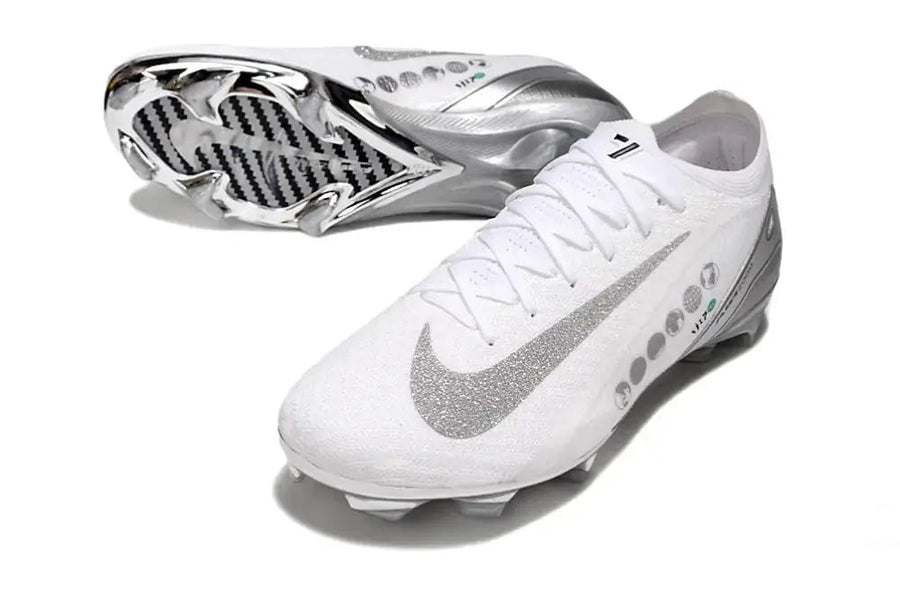 Crampons Vapor 16 Elite FG Trophy The Best - Blanc/Argent