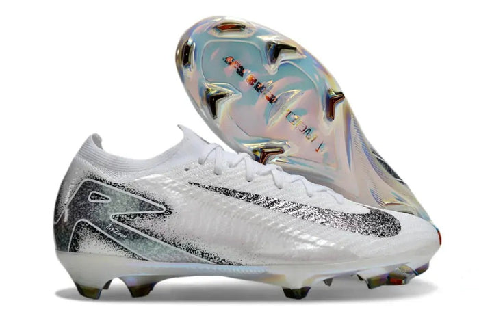 Crampons Vapor 16 Elite FG - Blanc/Argenté