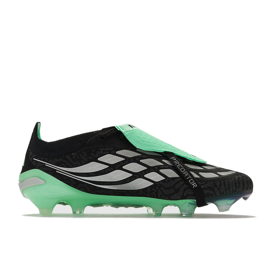Crampons Predator 26 Elite Fold-over Tongue FG Final Rush - Noir/Argenté/Vert Menthe