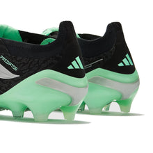 Crampons Predator 26 Elite Fold-over Tongue FG Final Rush - Noir/Argenté/Vert Menthe – vue 5
