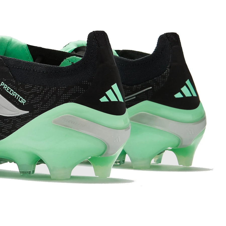 Crampons Predator 26 Elite Fold-over Tongue FG Final Rush - Noir/Argenté/Vert Menthe
