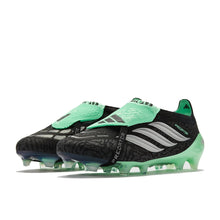 Crampons Predator 26 Elite Fold-over Tongue FG Final Rush - Noir/Argenté/Vert Menthe – vue 6