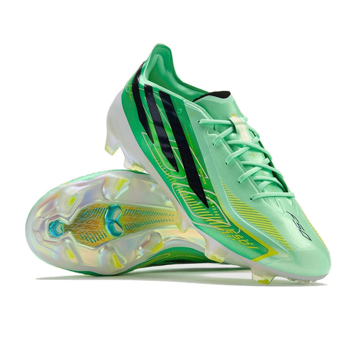 Crampons F50 Hyperfast Elite FG Final Rush - Vert Menthe/Noir/Jaune