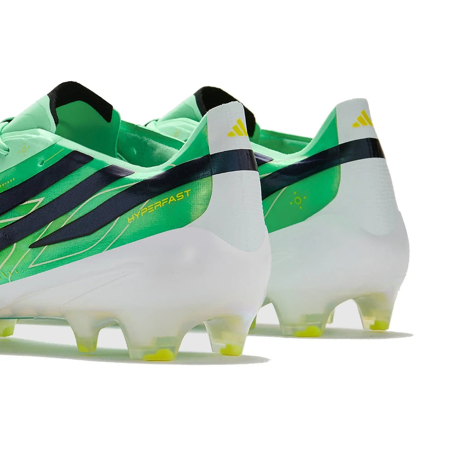 Crampons F50 Hyperfast Elite FG Final Rush - Vert Menthe/Noir/Jaune