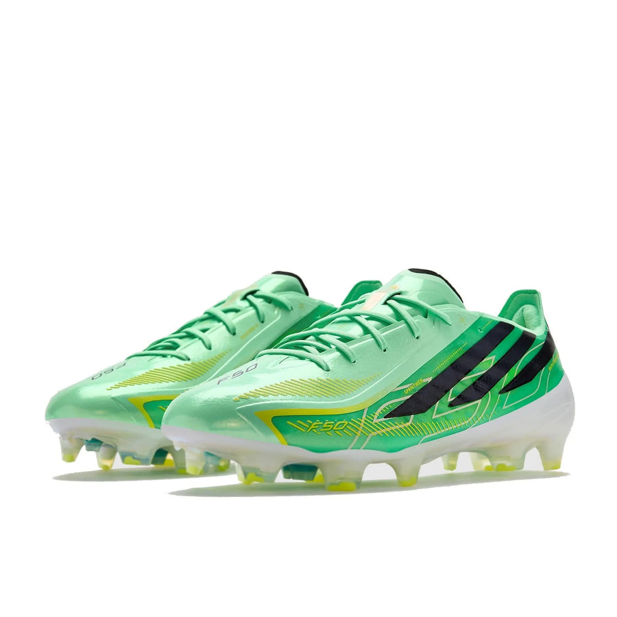 Crampons F50 Hyperfast Elite FG Final Rush - Vert Menthe/Noir/Jaune