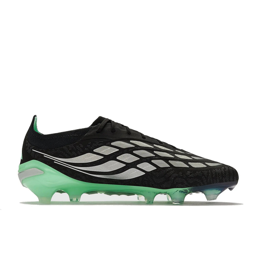 Crampons Predator 26 Elite FG Final Rush - Noir/Argenté/Vert Menthe