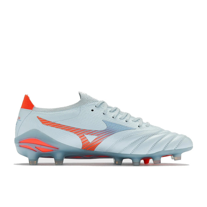 Crampons Morelia Neo 5 Beta Elite FG Serene Spark - Bleu/Bleu Ciel/Orange