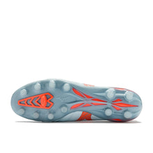 Crampons Morelia Neo 5 Beta Elite FG Serene Spark - Bleu/Bleu Ciel/Orange – vue 4