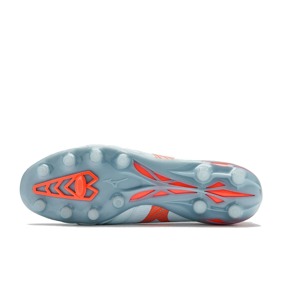 Crampons Morelia Neo 5 Beta Elite FG Serene Spark - Bleu/Bleu Ciel/Orange