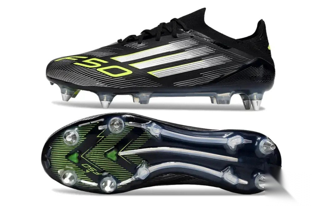 F50 Elite SG Noir/Argenté/Jaune