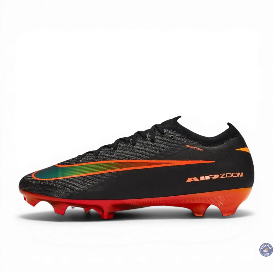 Crampons Vapor 16 Elite FG Heat Up - Noir/Orange