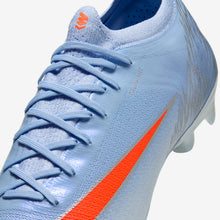 Crampons Mercurial Vapor 17 Elite FG Nike United - Bleu/Orange – vue 8